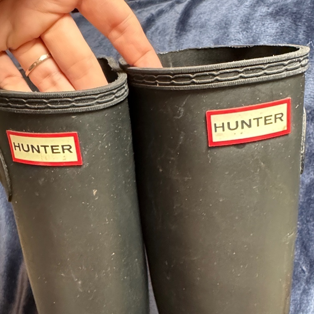 Hunter Classic Black Waterproof Boots - Picture 9 of 10